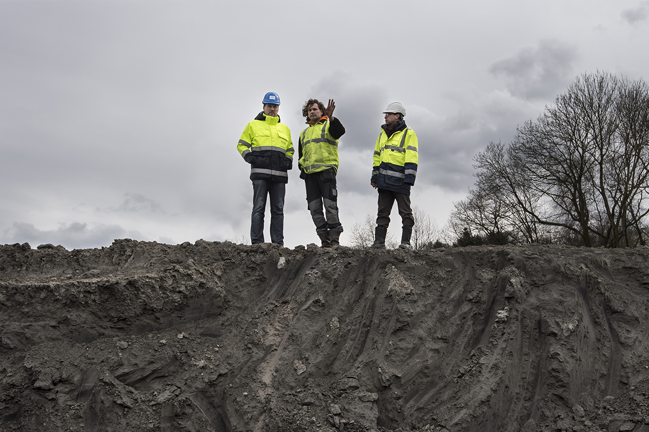 3 travailleurs chez Recybel